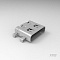 Разъем USB U262-161N-4BCS73-08T, USB 3.1 type C, 16pin, розетка, SMD
