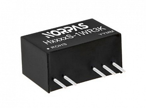 DC-DC преобразователь H0505S-1WR3K, 1 Вт, вход 5В, выход 5В