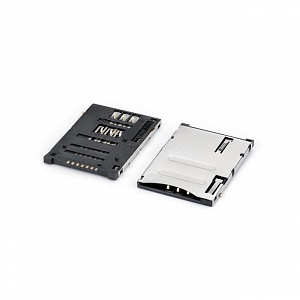 Держатель для карт SCCS207185A2, SIM, push-push, 7 pin