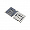 Держатель для карт SCC40Y0Z36YY, nano-SIM, push-push with tray, 6+1 pin