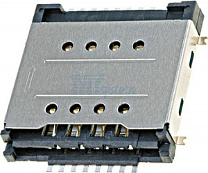 Держатель для карт SCCZ0Y0ZY9ZY, 2SIM, 8+8 pin, push-pull